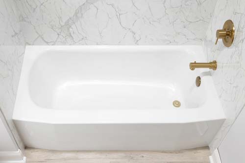 White bathtub